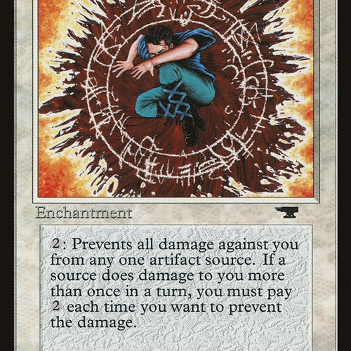 Circle Of Protection: Artifacts Antiquities Excellent Magic MTG