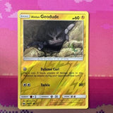 Pokemon Card Alolan Geodude Crimson Invasion Reverse Holo 32/111 Near Mint