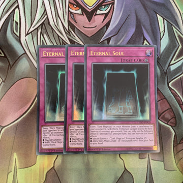 LEDD-ENA28 x3 Eternal Soul Ultra Rare Excellent Condition Yugioh