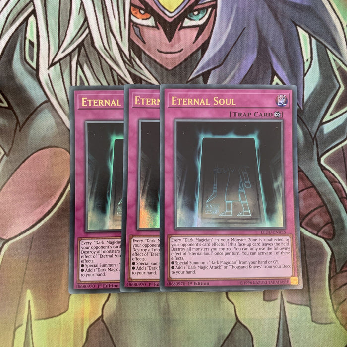 LEDD-ENA28 x3 Eternal Soul Ultra Rare Excellent Condition Yugioh