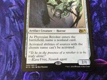 Phyrexian Revoker - Magic 2015 Excellent Magic MTG (back)