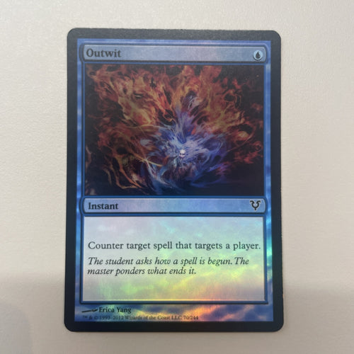 Outwit - Avacyn Restored FOIL Excellent Magic MTG