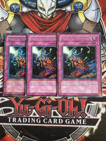 CRV-EN055 x3 Magical Explosion Yugioh Playset