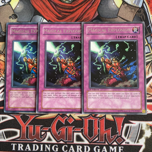 CRV-EN055 x3 Magical Explosion Yugioh Playset