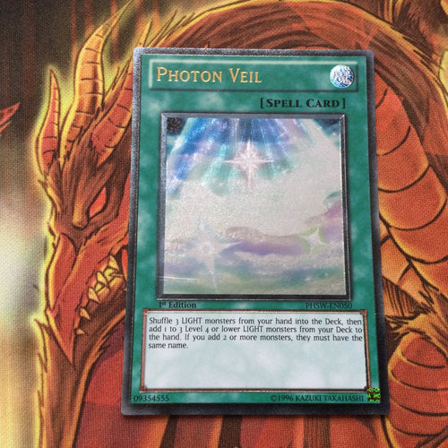 PHSW-EN050 Photon Veil Ultimate Rare 1st Edition LP Yugioh