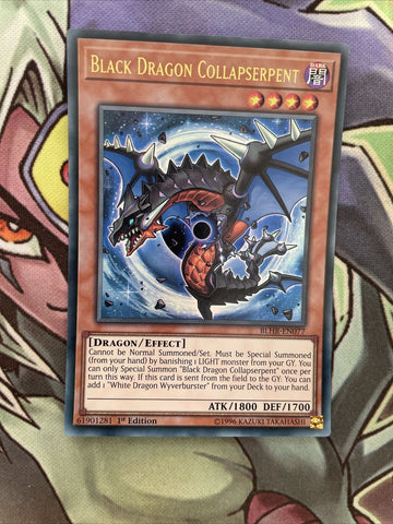 BLHR-EN077 Black Dragon Collapserpent Ultra Rare 1st Edition NM Yugioh Card