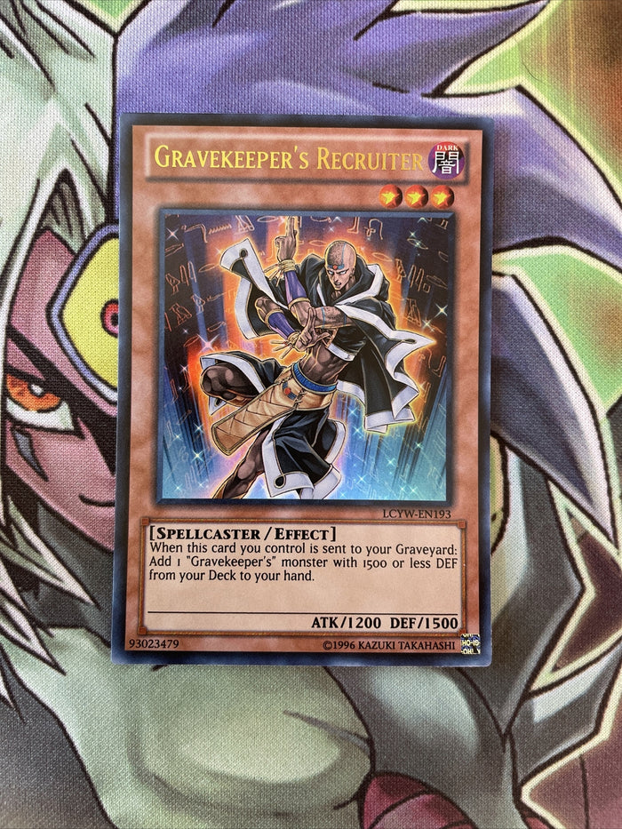 LCYW-EN193 Gravekeeper's Recruiter Ultra Rare UNL Edition NM Yugioh Card
