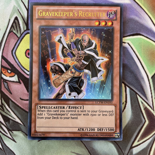 LCYW-EN193 Gravekeeper's Recruiter Ultra Rare UNL Edition NM Yugioh Card