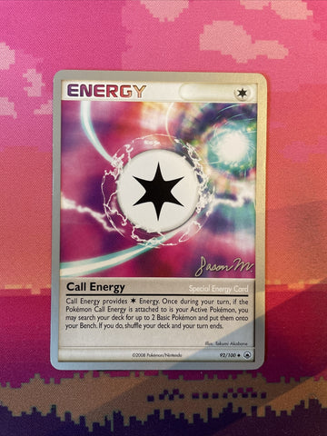 Pokemon Card Call Energy World Championships 2009 92/100 Near Mint