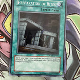 SOVR-EN057 Preparation Of Rites Super Rare UNL Edition NM Yugioh Card