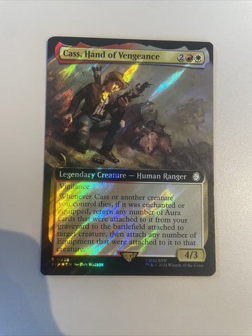 Cass, Hand Of Vengeance SURGE FOIL - Fallout Excellent Magic MTG
