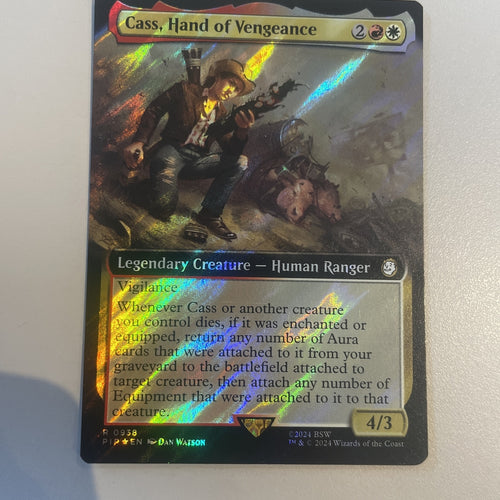 Cass, Hand Of Vengeance SURGE FOIL - Fallout Excellent Magic MTG