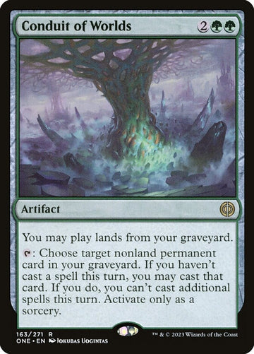 Conduit Of Worlds Commander Phyrexia All Will Be One Excellent Magic MTG