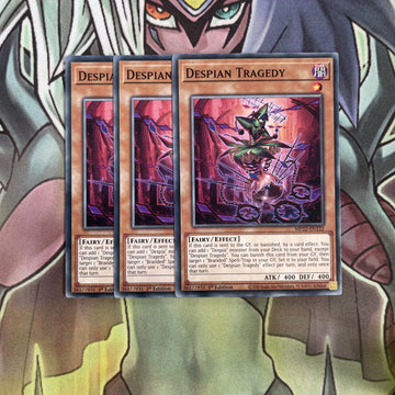 MP22-EN122 x3 Despian Tragedy Common Excellent Conditon Yugioh