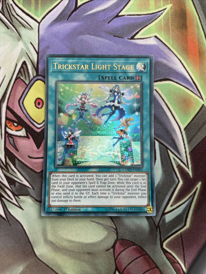 COTD-EN053 Trickstar Light Stage Ultra Rare 1st Edition NM Yugioh Card