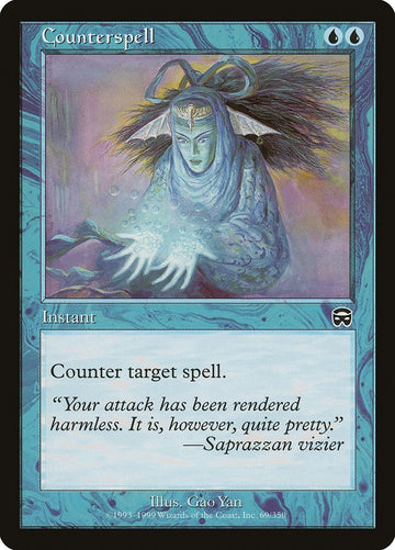 Counterspell Mercadian Masques Excellent Magic MTG