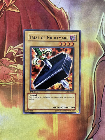 MRL-E112 Trial Of Nightmare 1st Edition NM Yugioh
