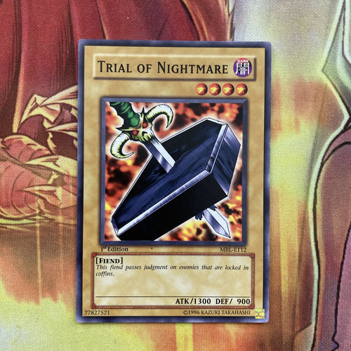 MRL-E112 Trial Of Nightmare 1st Edition NM Yugioh