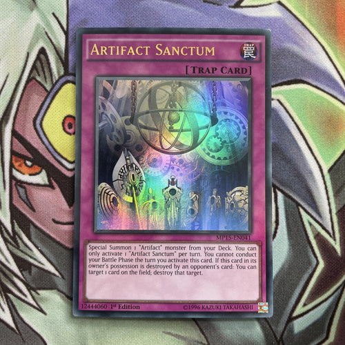 MP15-EN041 Artifact Sanctum Ultra Rare 1st Edition NM Yugioh Card