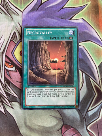LCJW-EN260 Necrovalley Common 1st Edition NM Yugioh Card