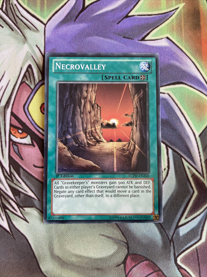 LCJW-EN260 Necrovalley Common 1st Edition NM Yugioh Card