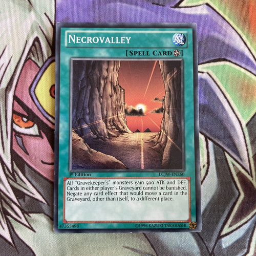 LCJW-EN260 Necrovalley Common 1st Edition NM Yugioh Card