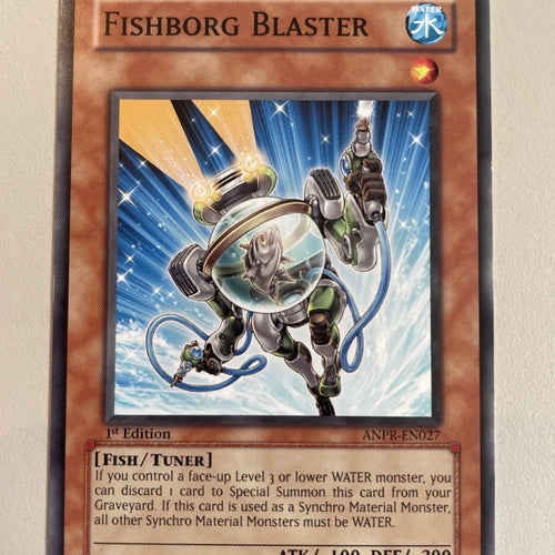 Fishborg Blaster ANPR-EN027 Common Near Mint/VLP 1st Edition Yugioh