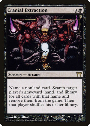 Cranial Extraction Champions Of Kamigawa Excellent Magic MTG