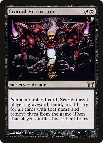 Cranial Extraction Champions Of Kamigawa Excellent Magic MTG
