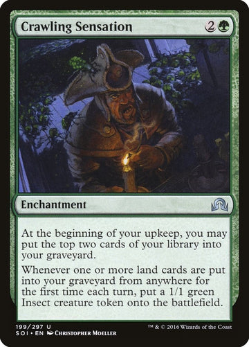 Crawling Sensation Shadows Over Ixalan Excellent Magic MTG