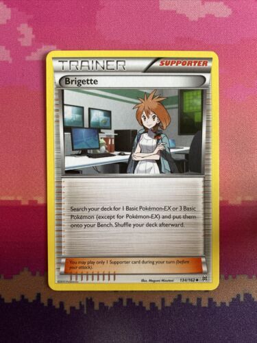 Pokemon Card Brigette Breakthrough Uncommon 134/162 NM