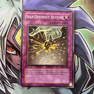 IOC-105 Self-Destruct Button Common NM Condition UNL Edition Yugioh Card