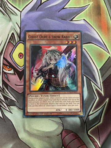 CT13-EN012 Ghost Ogre & Snow Rabbit Super Rare 1st Edition NM Yugioh Card