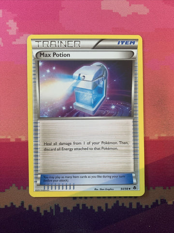 Pokemon Card Max Potion Emerging Powers Uncommon 94/98 Near Mint