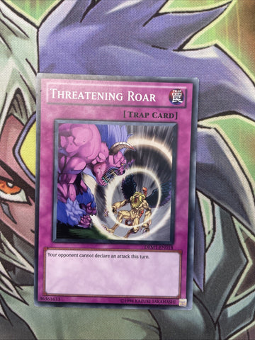 DEM1-EN018 Threatening Roar Common Unlimited Edition NM Yugioh Card