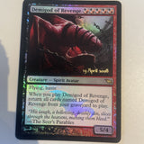 Demigod Of Revenge Prerelease Shadowmoor FOIL Stamp Excellent Magic MTG