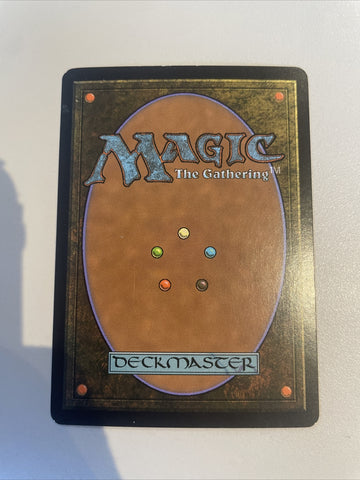 Demigod Of Revenge Prerelease Shadowmoor FOIL Stamp Excellent Magic MTG (back)