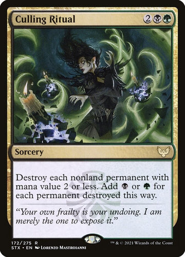 Culling Ritual Strix Haven Excellent Magic MTG