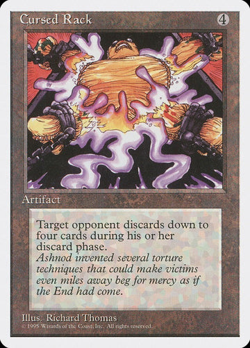 Cursed Rack Fourth Excellent Magic MTG