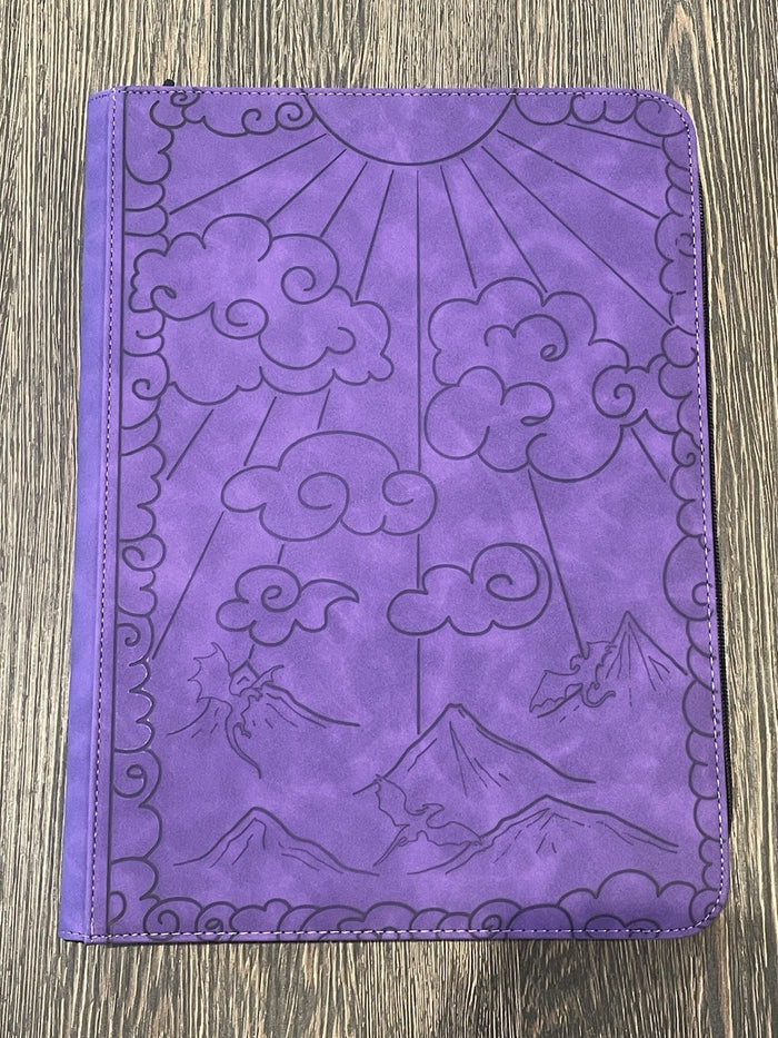 Custom Pokemon Binder 9 Pocket Binder PurpleDragons Descend Twin Traders