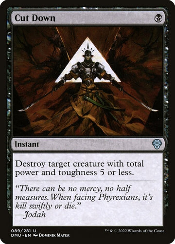 Cut Down Dominaria United Excellent Magic MTG