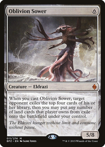 Oblivion Sower - Battle For Zendikar Excellent Magic MTG