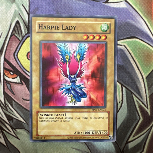RP01-EN025 Harpie Lady Common Unlimited Edition NM Yugioh Card