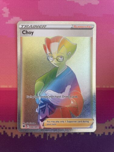 Pokemon Card Choy 200/189 Secret Rainbow Rare Astral Radiance NM