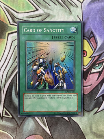 TLM-EN037 Card Of Sanctity Super Rare Unl Edition Yugioh Card