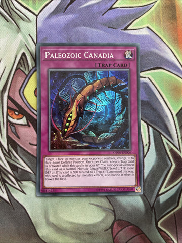OP06-EN006 Paleozoic Canadia Super Rare UNL Edition NM Yugioh Card