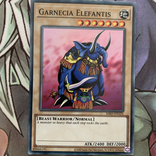 MRD-EN125 Garncia Elefantis Super Rare Unlimited Edition NM Yugioh Card