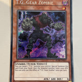 BLHR-EN023 T.G. Gear Zombie Secret Rare Yugioh Card