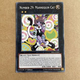 RIRA-EN093 YUGIOH NUMBER 29: MANNEQUIN CAT COMMON CARD