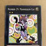 RIRA-EN093 YUGIOH NUMBER 29: MANNEQUIN CAT COMMON CARD